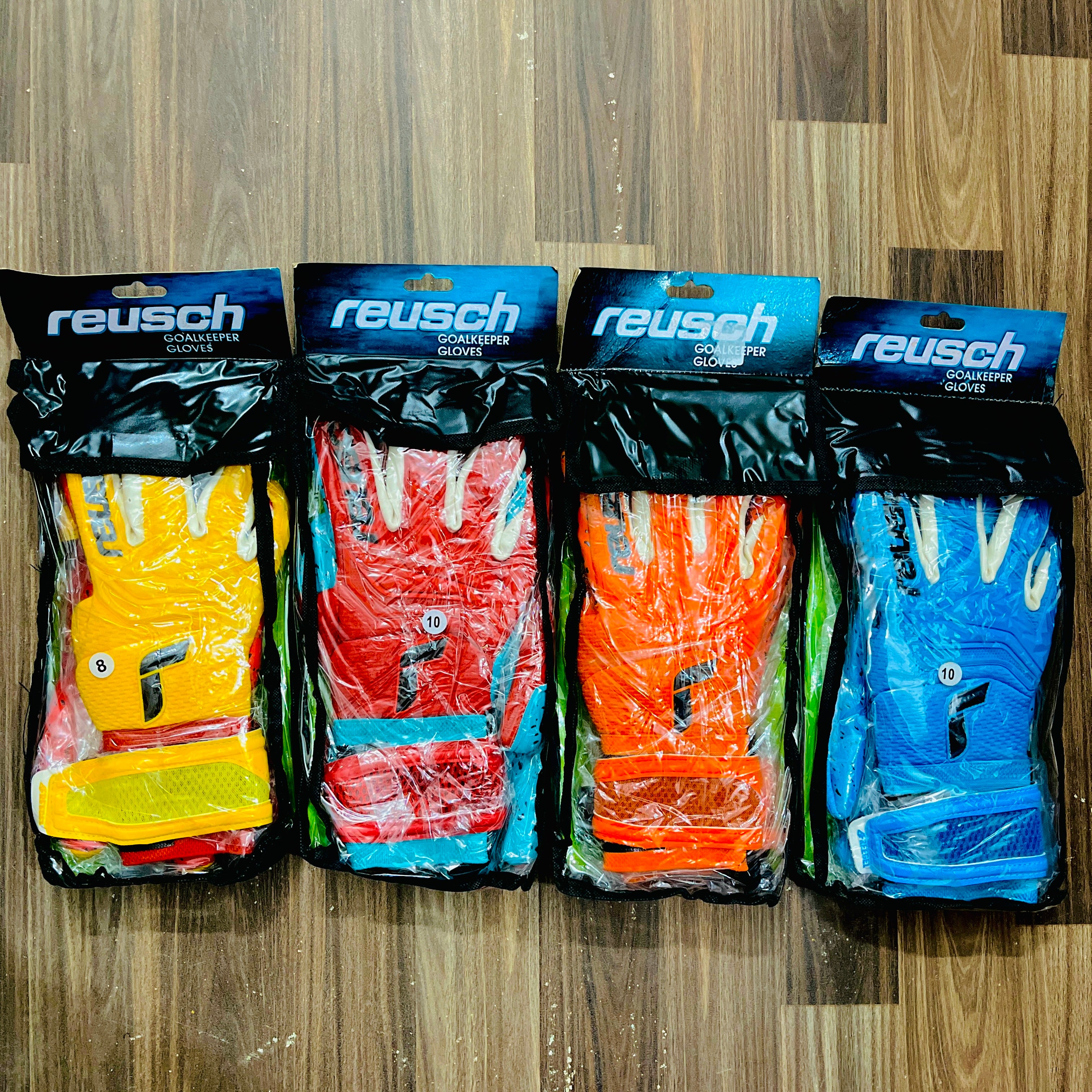 Reusch Goalkeeping Gloves for Adults – Professional Soccer Goalie Gloves with Superior Grip and Comfort (Orange)