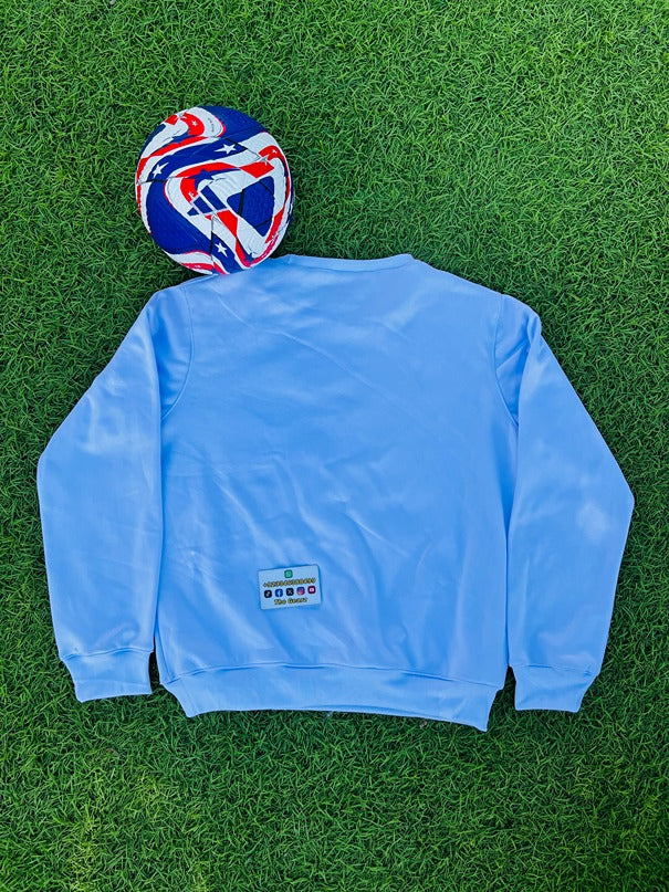Real Madrid White Sweatshirt