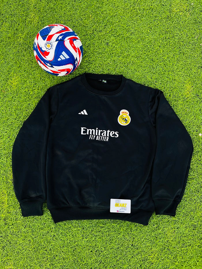 Real Madrid Black Sweatshirt