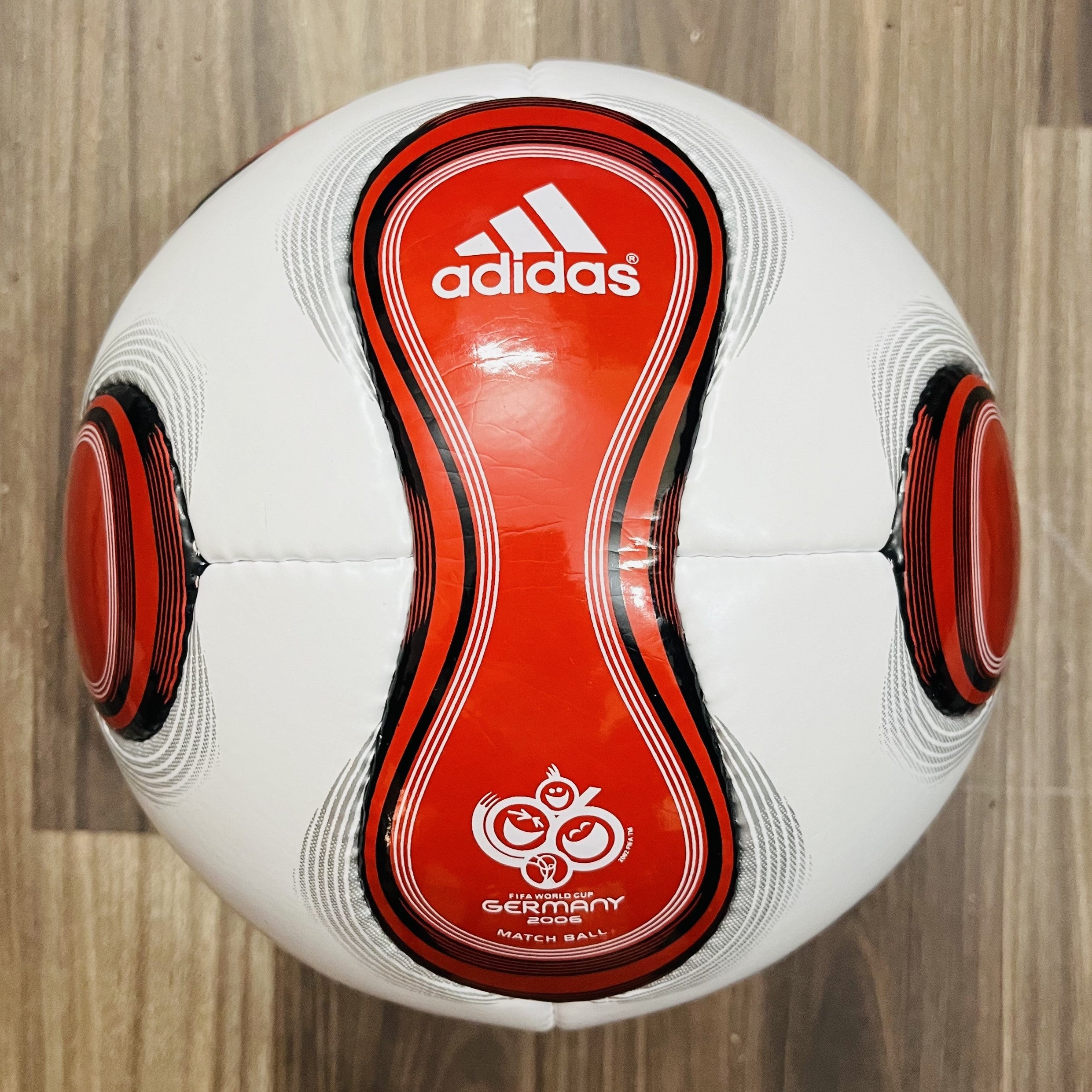 Adidas FIFA World Cup 2006 Teamgeist Berlin Red Football Handstitched Official Match Ball