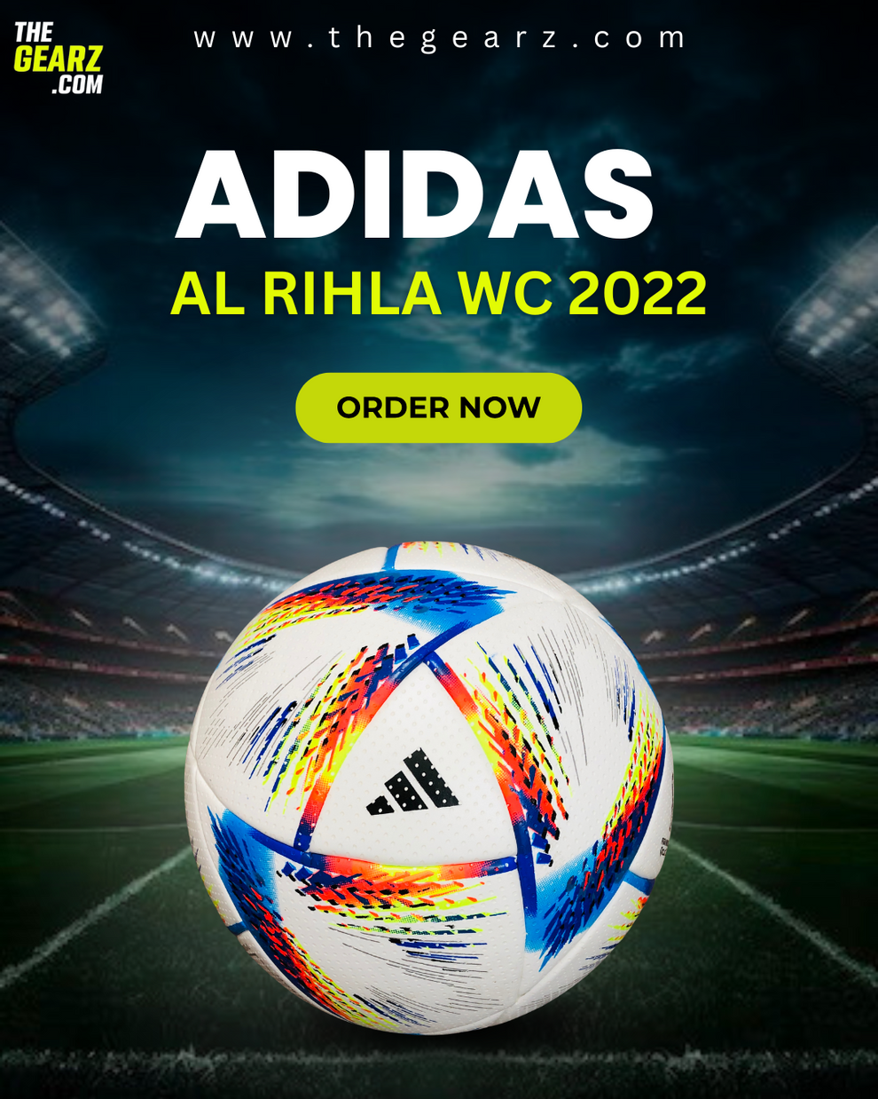 Al-Rihla 2022 Soccer Football – The Gearz