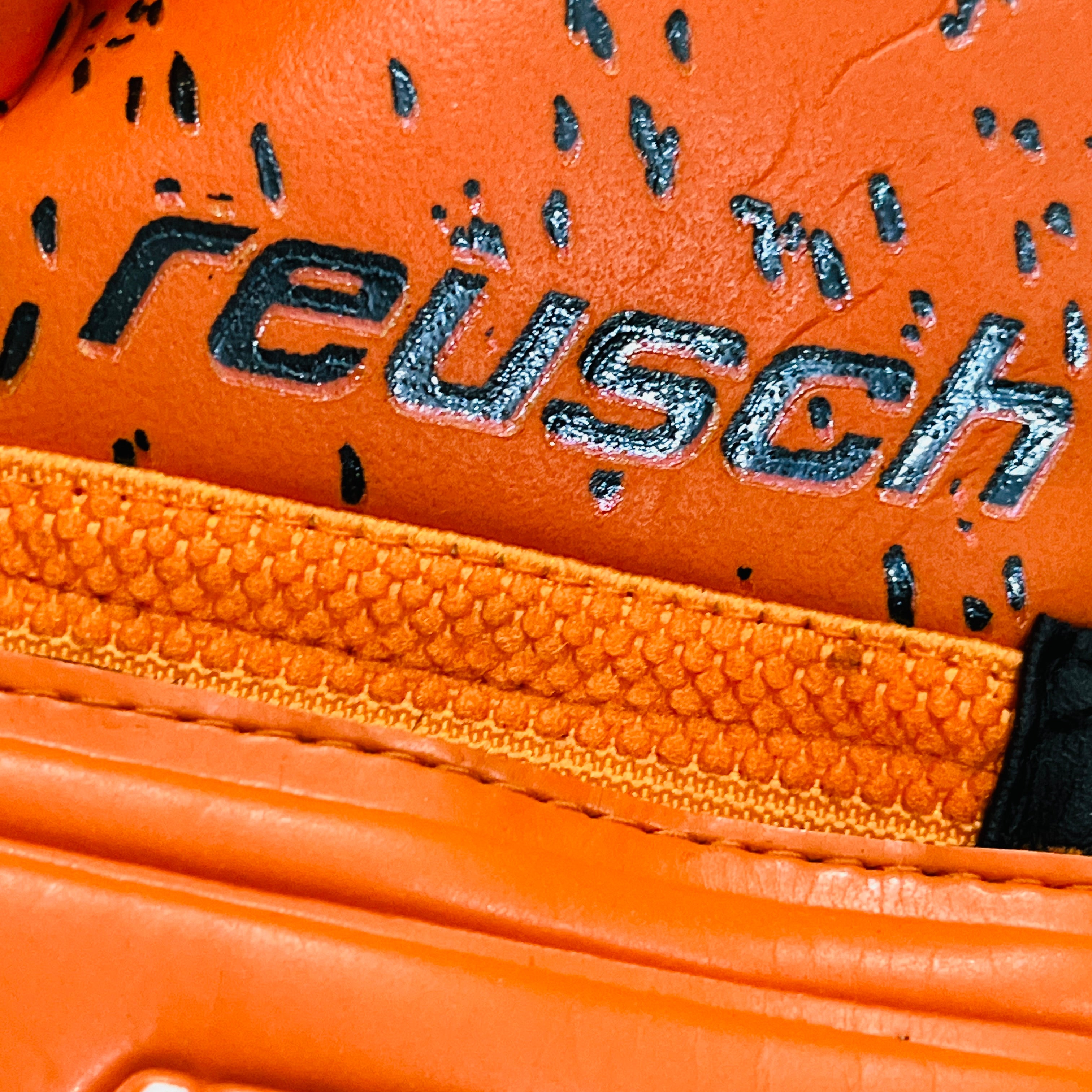 Reusch Goalkeeping Gloves for Adults – Professional Soccer Goalie Gloves with Superior Grip and Comfort (Orange)