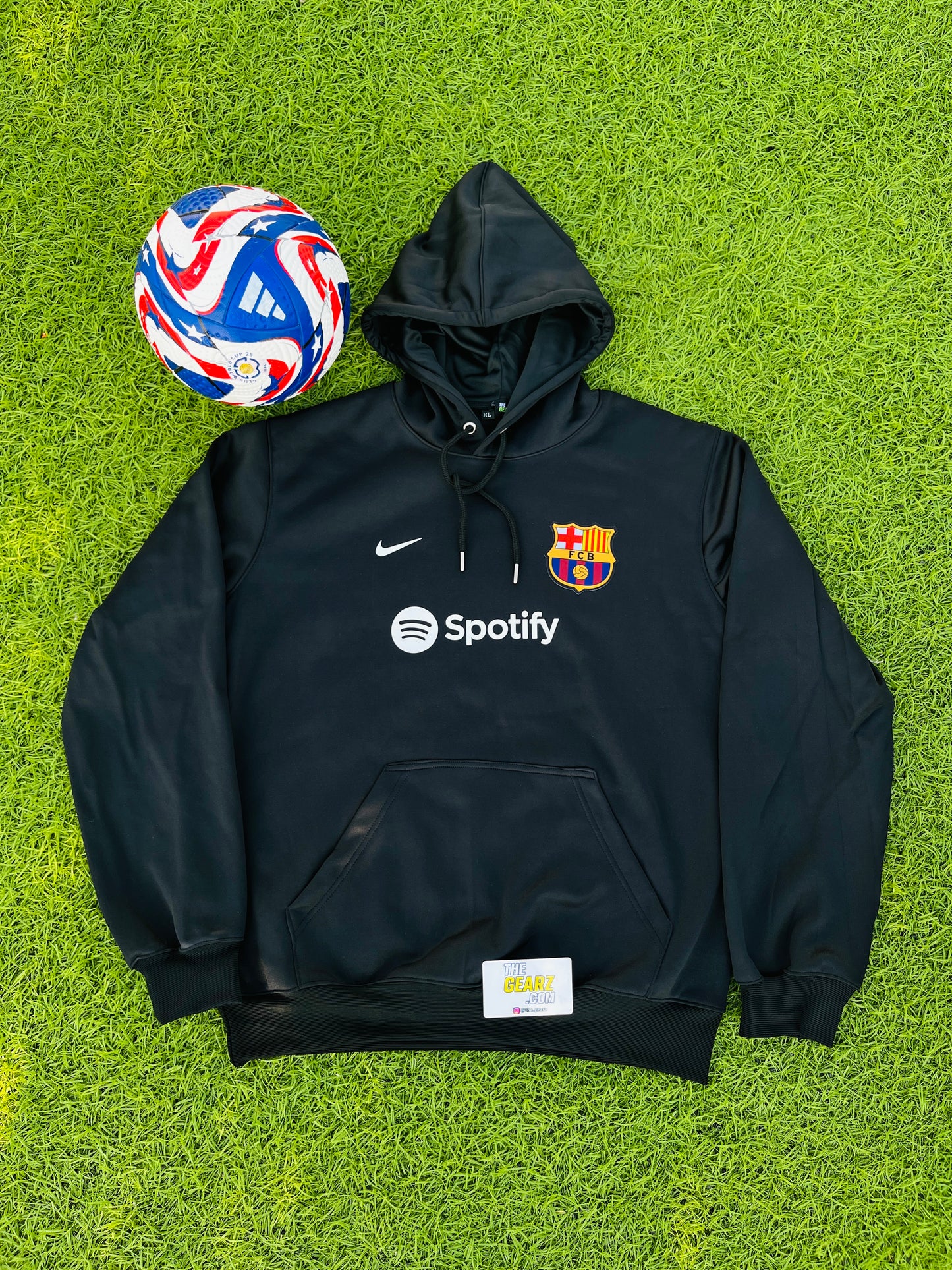 Barcelona Black Hoodie