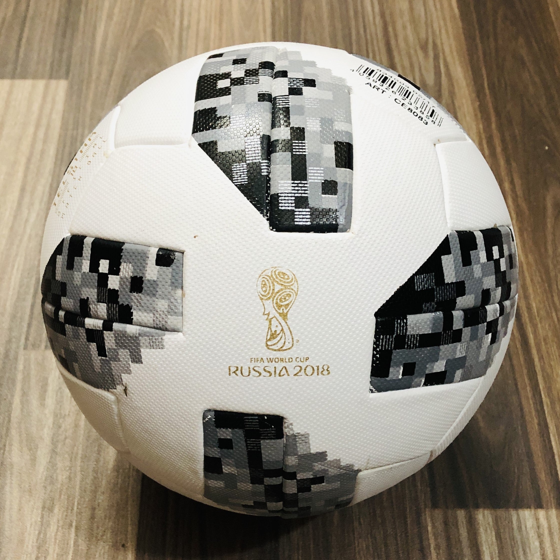 Adidas Black Telstar Football 2018 Russia World Cup Match Ball Limited Edition