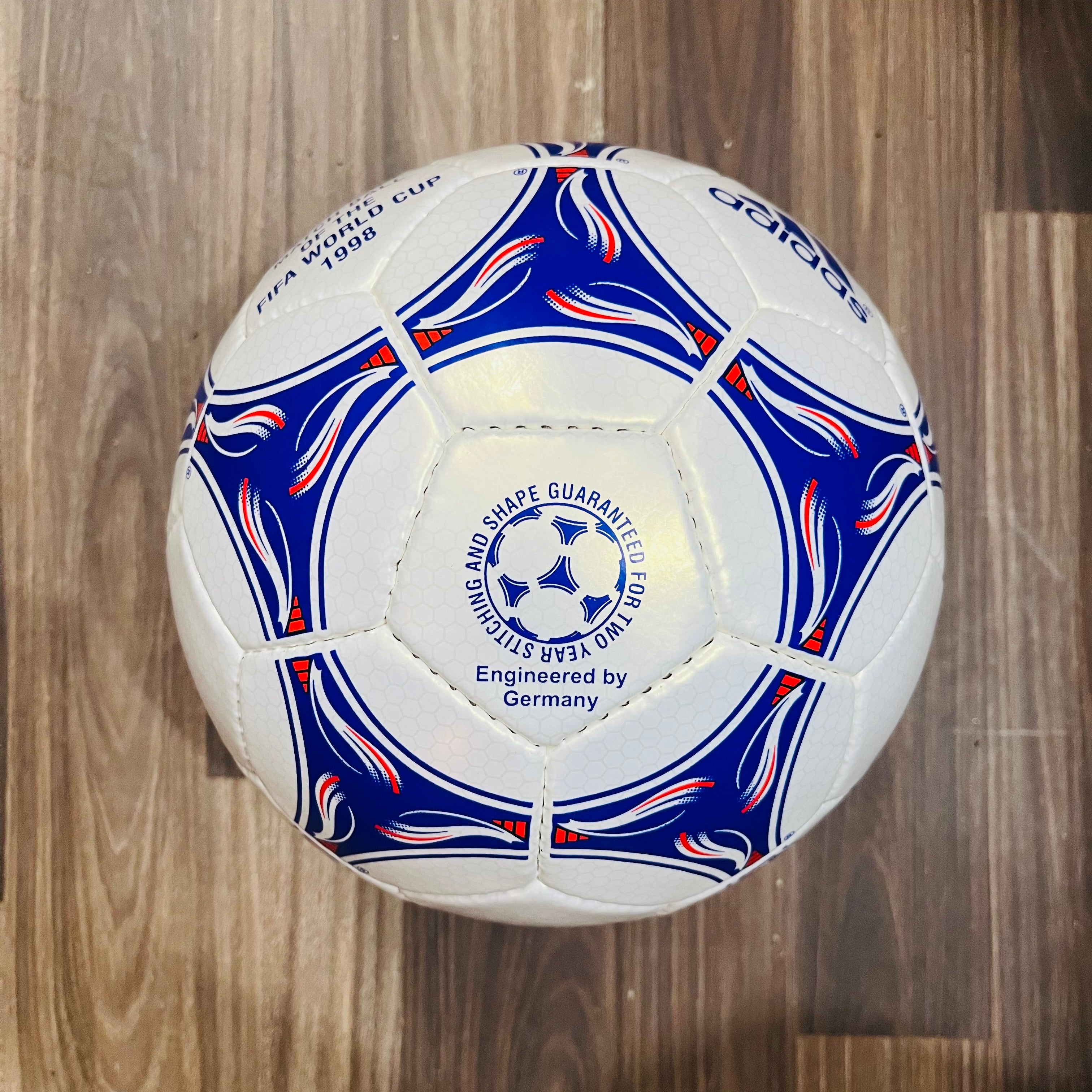 Adidas FIFA World Cup 1998 Tricolore Football Handstitched Official Match Ball