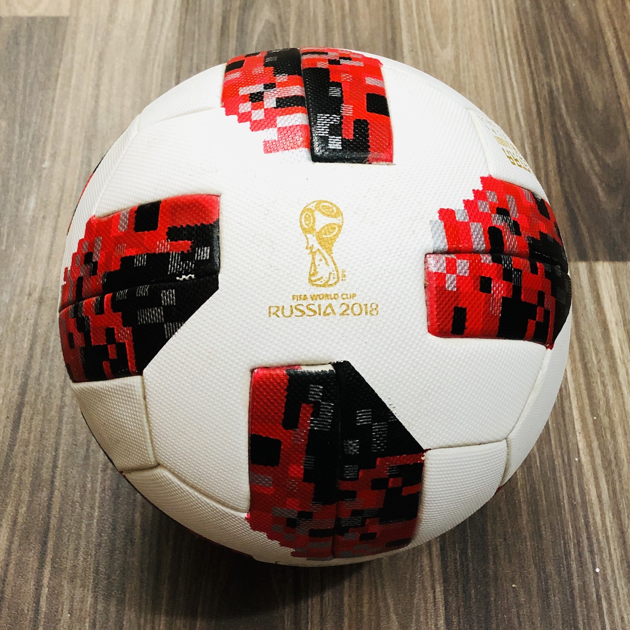 Adidas Red Telstar Football 2018 Russia World Cup Finals Ball Limited Edition