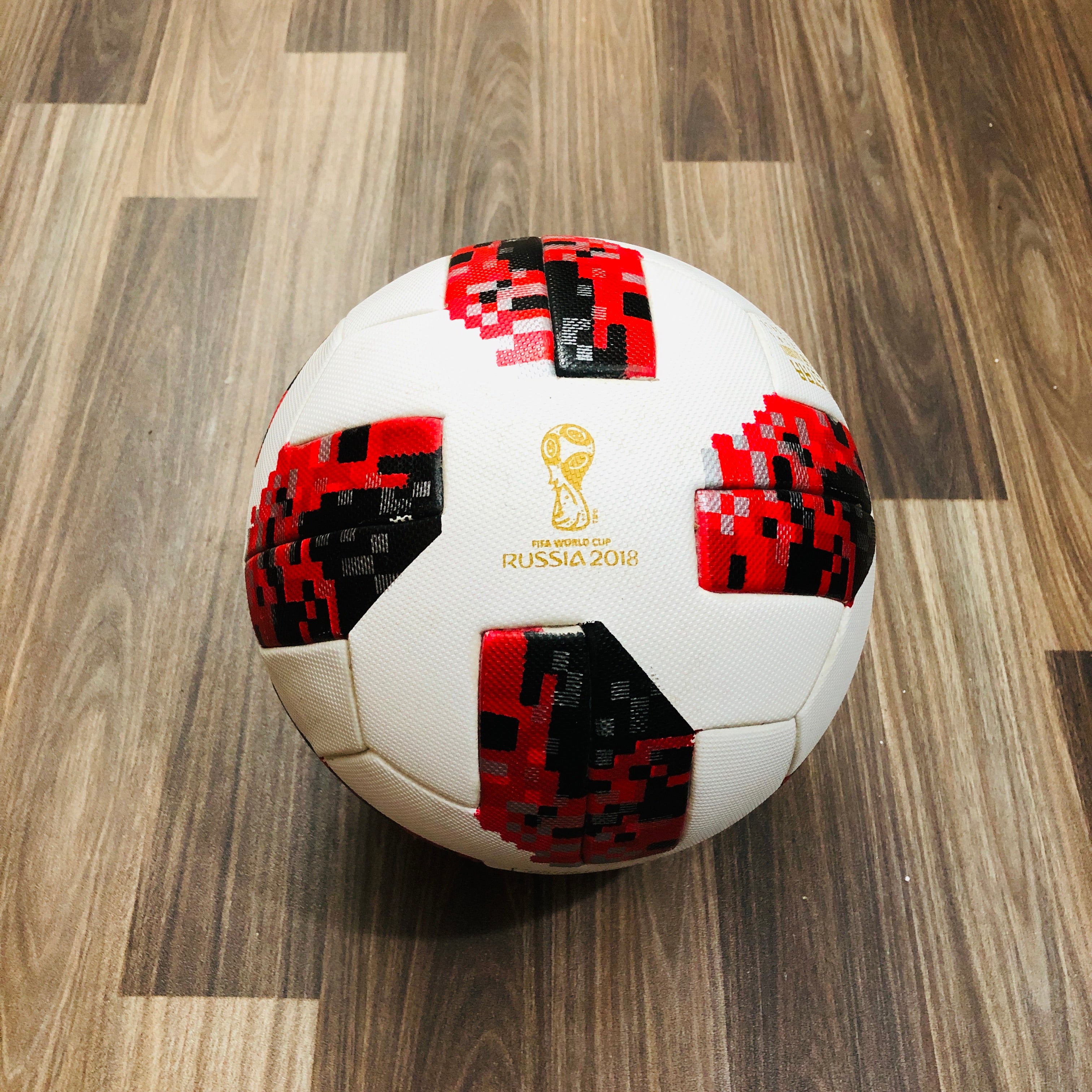 Adidas Red Telstar Football 2018 Russia World Cup Finals Ball Limited Edition